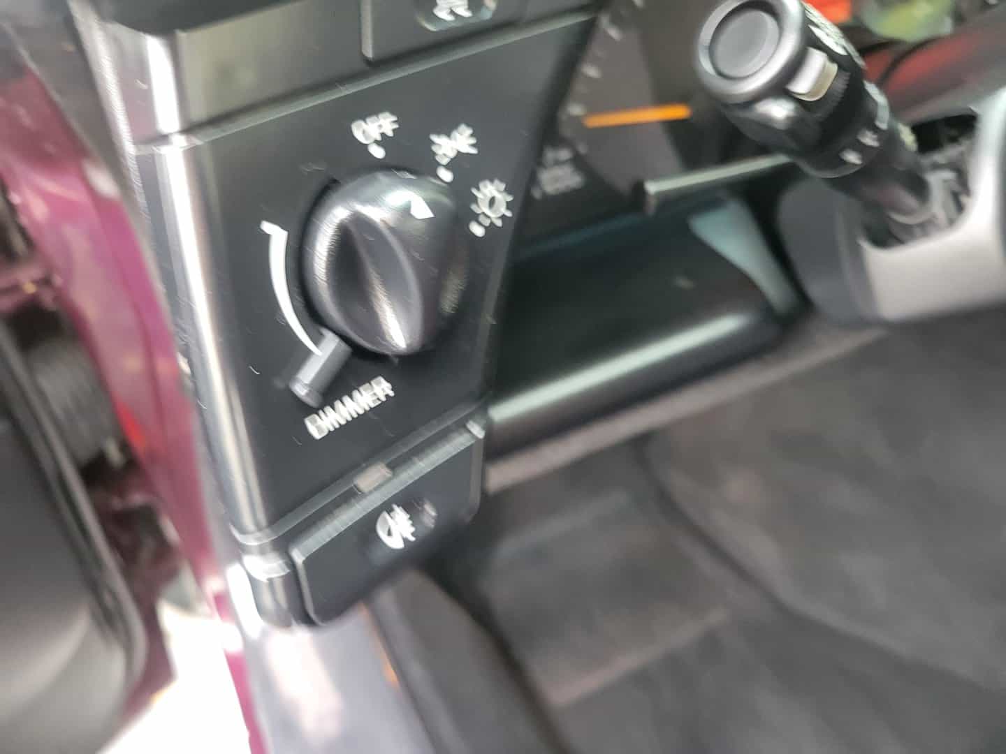 A picture of the dashboard of a 1995 Corvette Pace Car.
